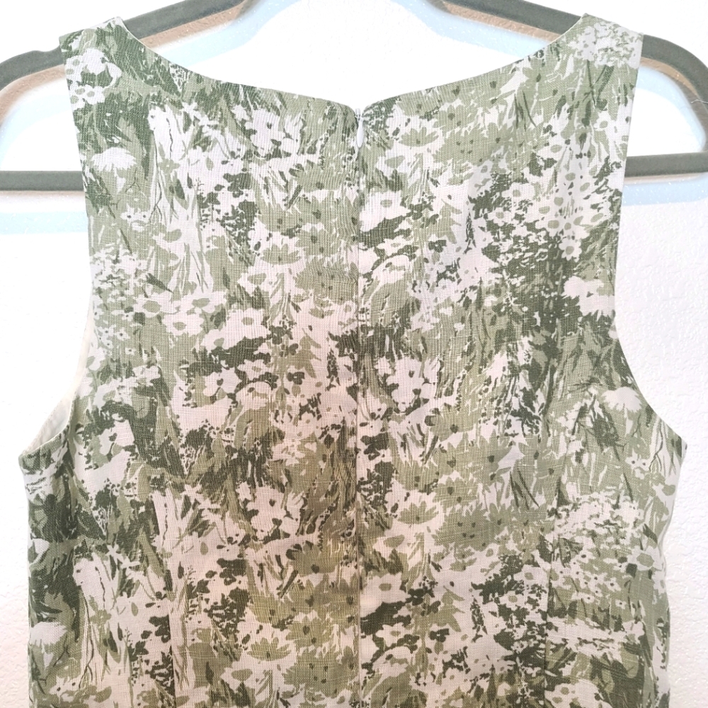 NWT Reformation Sebastien Linen Dress In Glade Green Cottagecore Event Sz 6 - Picture 8 of 9